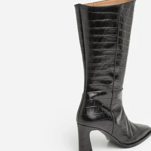 Ava Leather Croco^Flattered Cheap