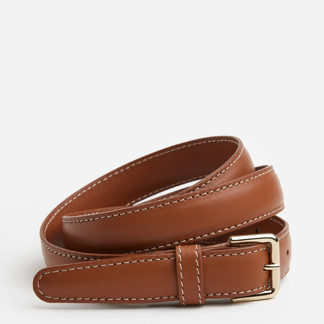 barbara_belt_leather_cogn_0.webp Barbara Belt Leather ^Flattered Clearance
