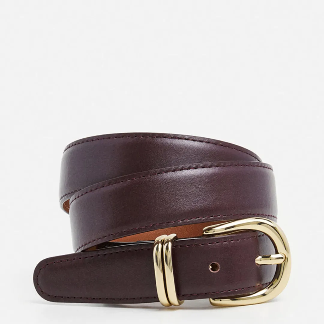 beatrice_belt_leather_bur_0.webp Beatrice Belt Leather ^Flattered Shop