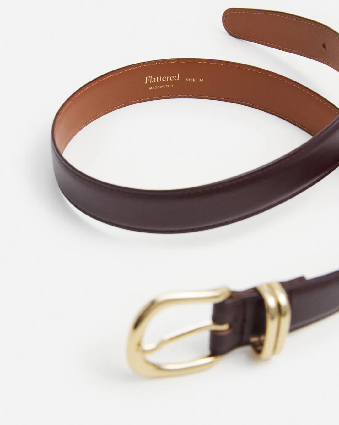 beatrice_belt_leather_bur_3.webp Beatrice Belt Leather ^Flattered Shop