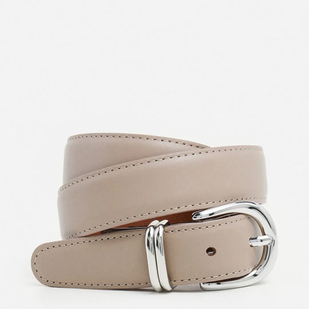 beatrice_belt_leather_tau_0.webp Beatrice Belt Leather ^Flattered Flash Sale