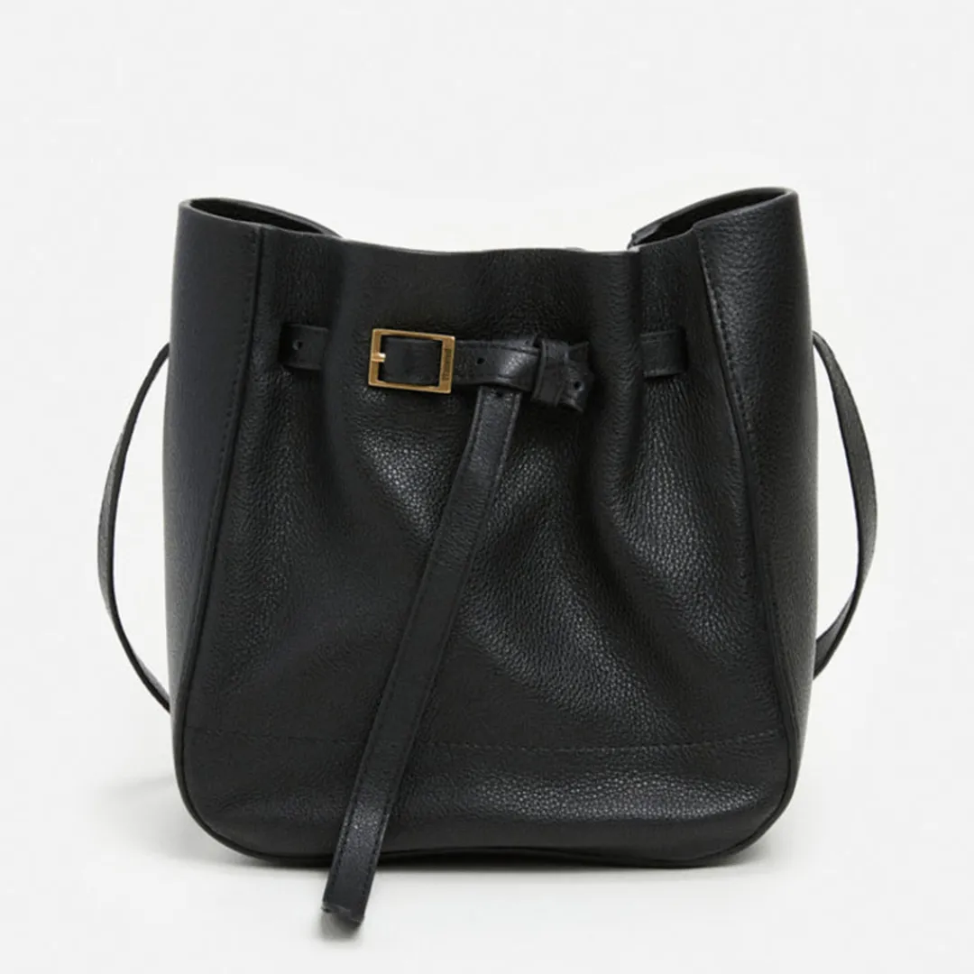 bo_mini_bucket_leather_bl_0.webp Bo Mini Bucket Leather ^Flattered Cheap