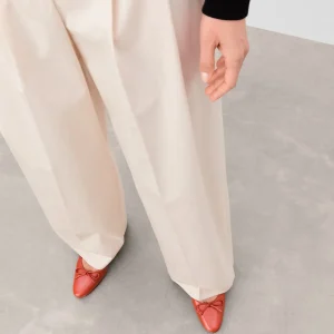 Bodil Leather Red^Flattered Cheap