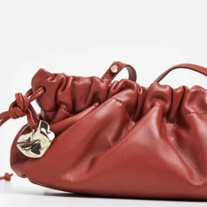 Cissi Clutch Bag Leather Red^Flattered Shop