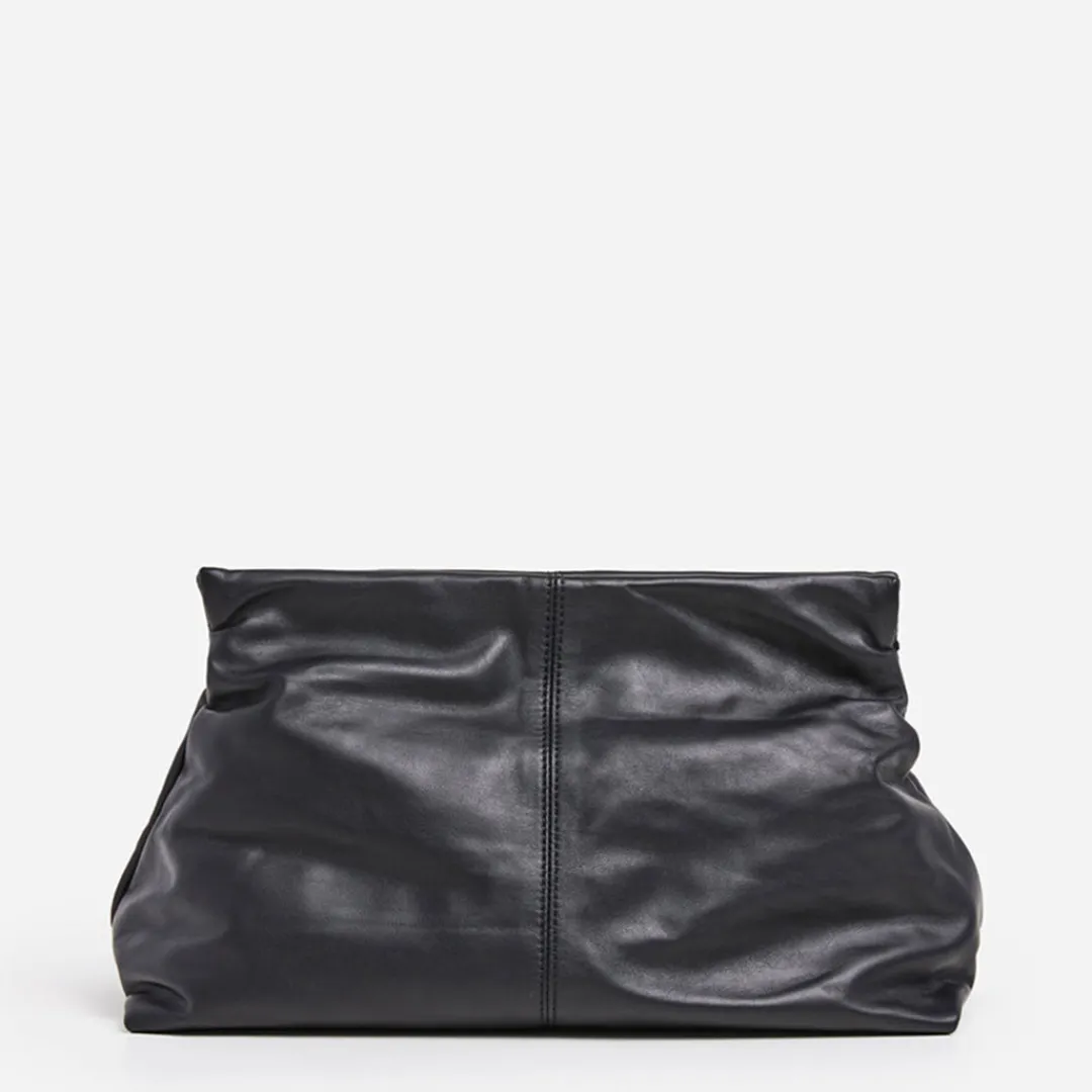 clay_clutch_leather_black_0.webp Clay Clutch Leather ^Flattered New