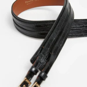 Emily Belt Lizzard Leather ^Flattered Online