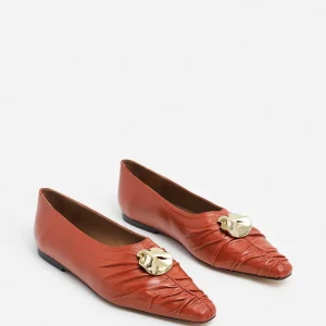 Florence Leather Red^Flattered Discount