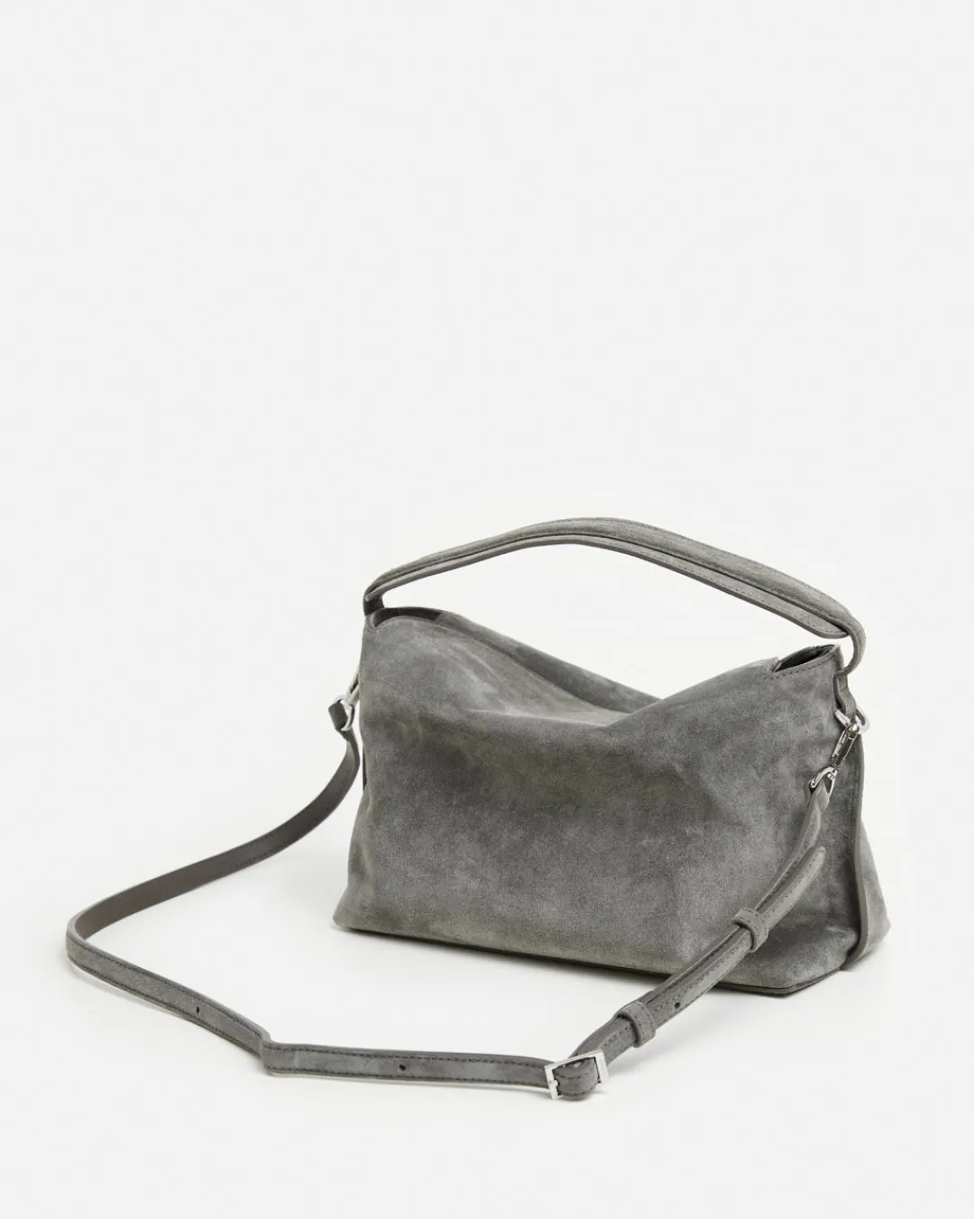 hera_handbag_suede_grey_3.webp Hera Handbag Suede ^Flattered Store