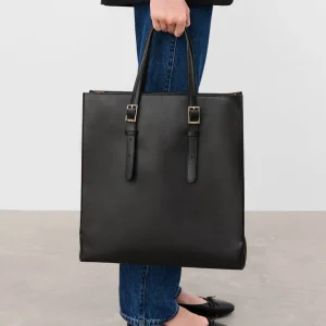 Kristine Tote Leather ^Flattered Store