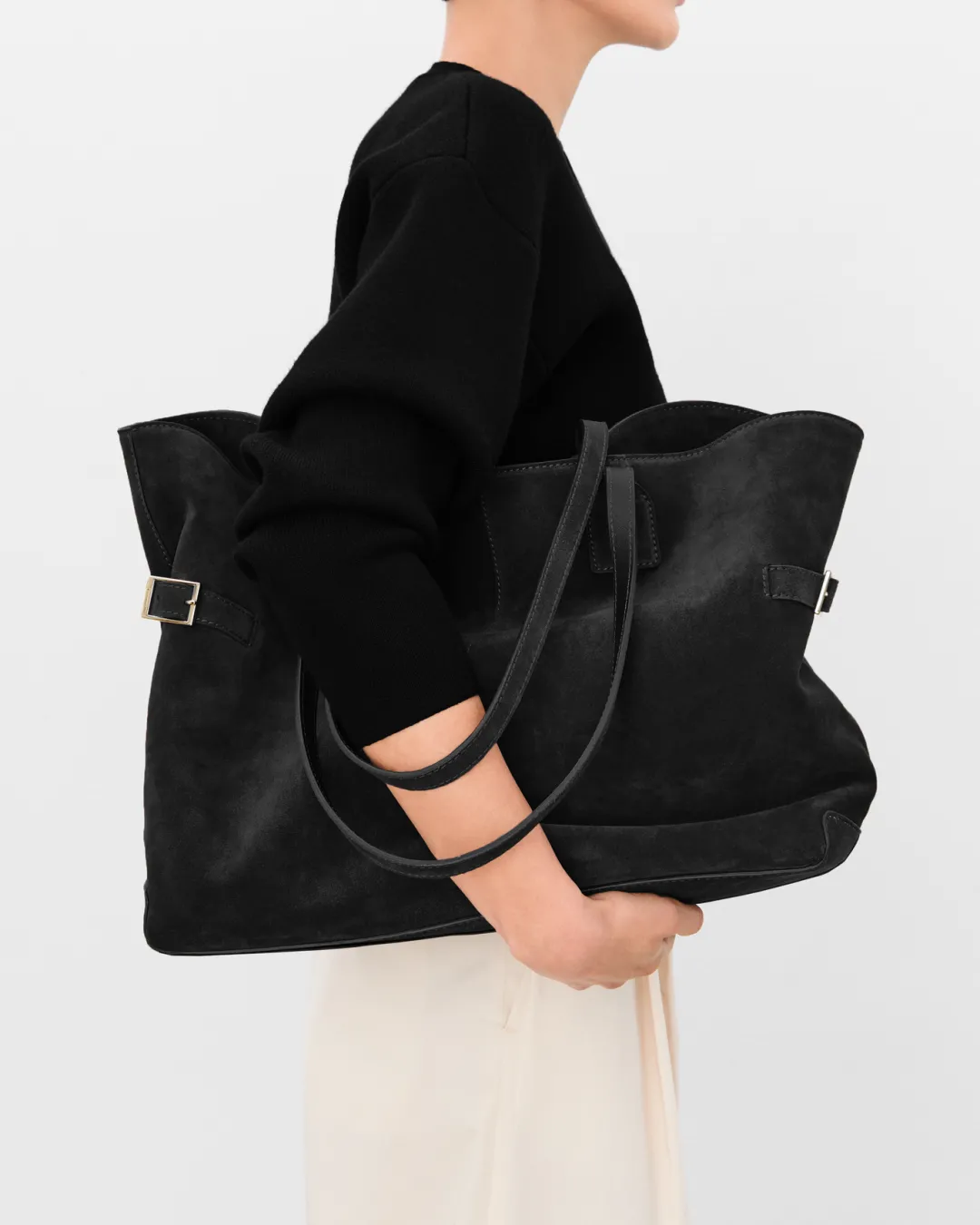lesley_tote_bag_suede_bla_2.webp Lesley Tote Bag Suede ^Flattered Cheap