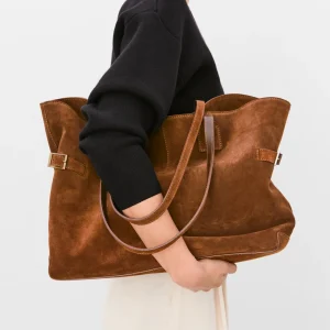 Lesley Tote Bag Suede ^Flattered Outlet