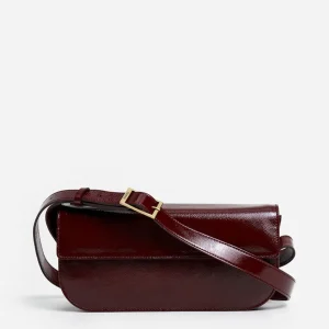 Lillie Shoulder Bag Leather Brick Red^Flattered Cheap