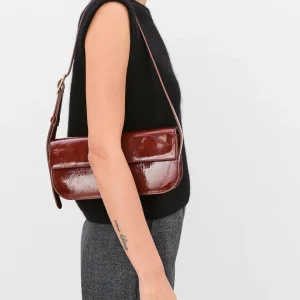 Lillie Shoulder Bag Leather Brick Red^Flattered Cheap
