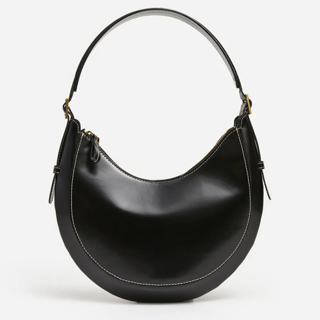 lunar_shoulder_bag_leathe_0.webp Lunar Shoulder Bag Leather ^Flattered Clearance