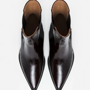 Sandra Leather Patent ^Flattered Sale