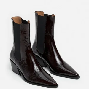 Sandra Leather Patent ^Flattered Sale