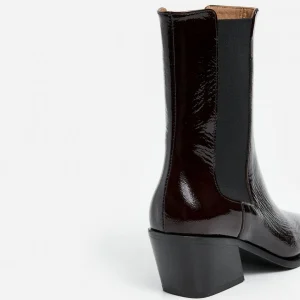 Sandra Leather Patent ^Flattered Sale