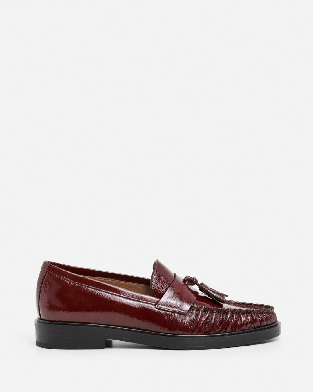 sigrid_leather_patent_bri_1.webp Sigrid Leather Brick Red^Flattered Discount