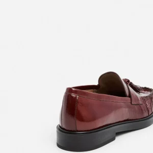 Sigrid Leather Brick Red^Flattered Discount