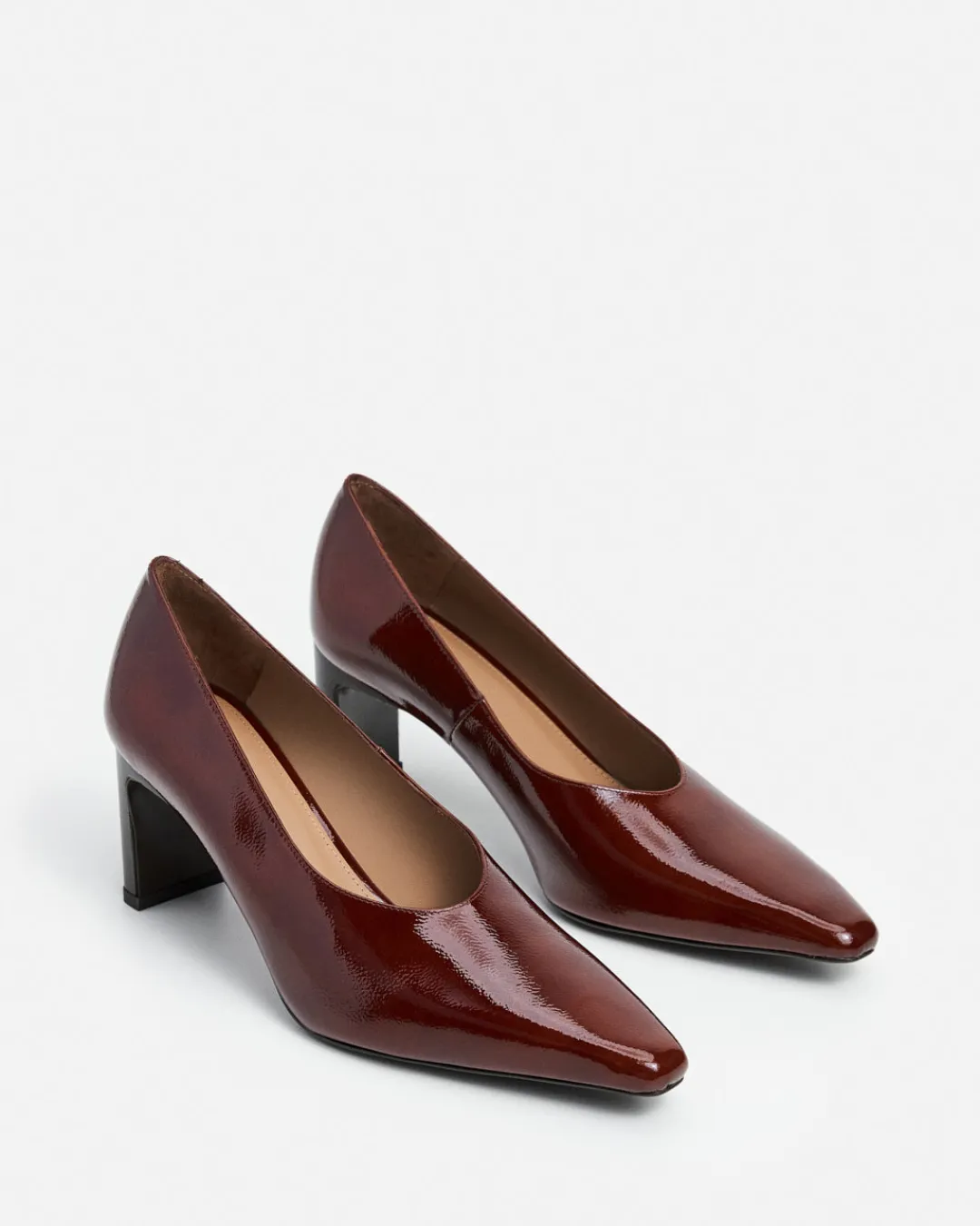 tove_leather_patent_brick_4.webp Tove Leather Brick Red^Flattered Shop
